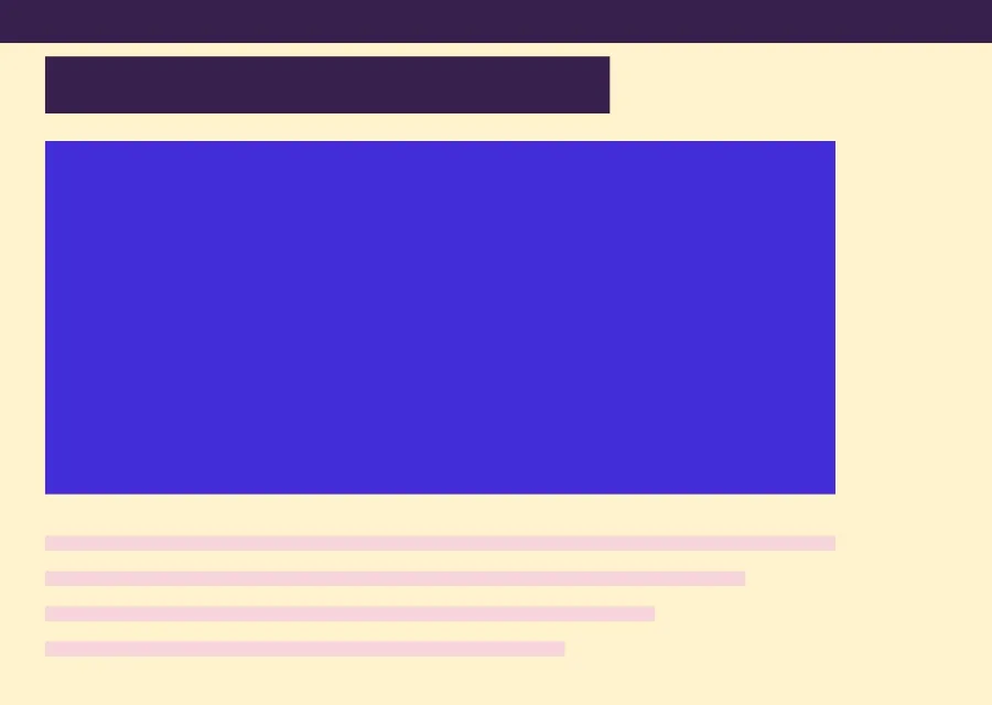 Content page mockup for the Marlowe &amp; Fox concept.