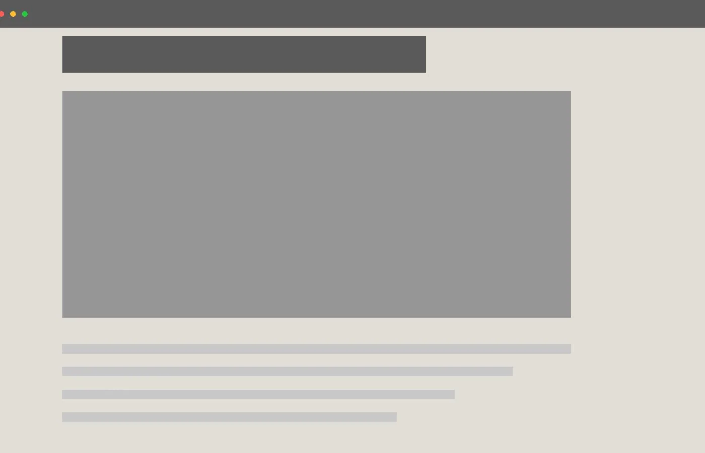 Old site &mdash; previous design